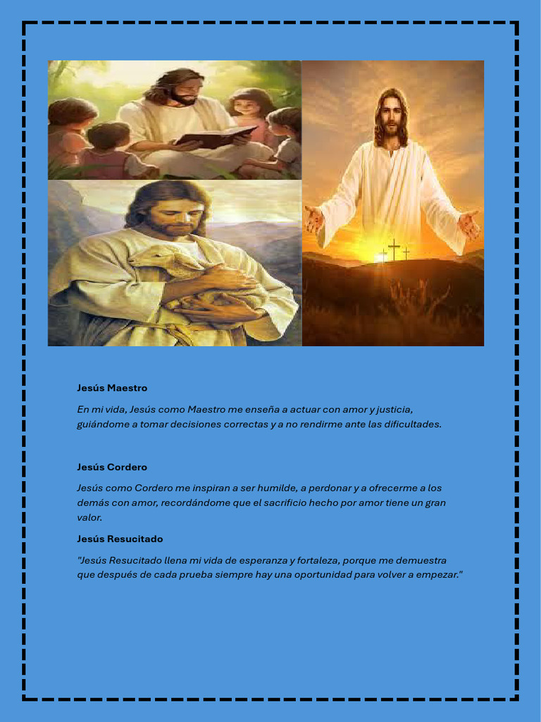 Enseñanzas de Jesús: Amor y Esperanza | PDF