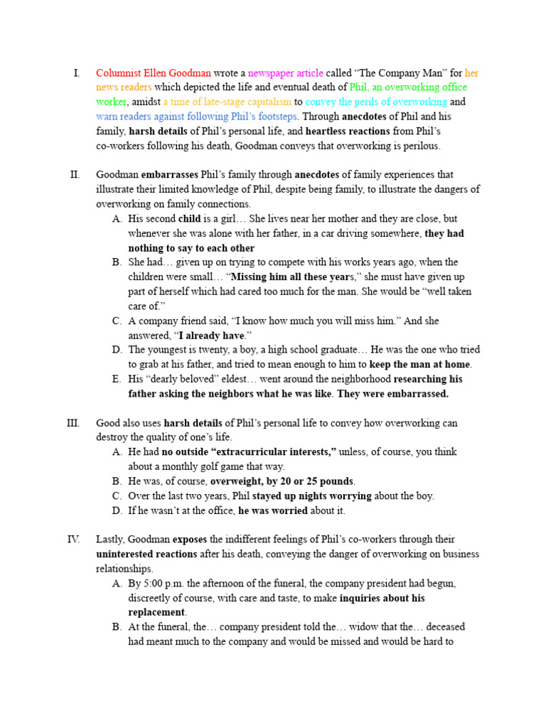 Assignment 15.2 - Rhetorical #5 Essay Outline Alt | PDF