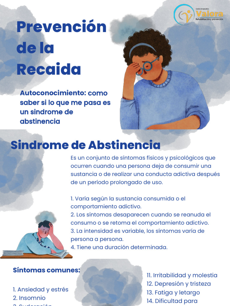 Prevención de La Recaida | PDF | Despachador de drogas | Las emociones