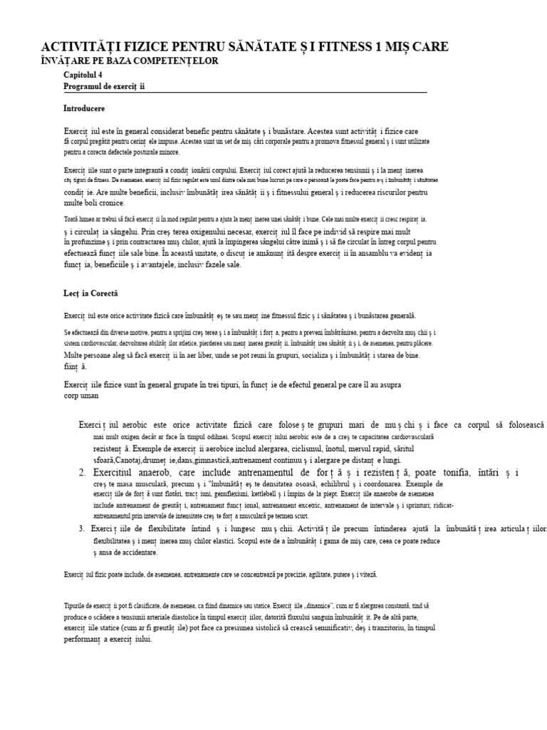 Capitolul 4 PATHFIT 1 | PDF