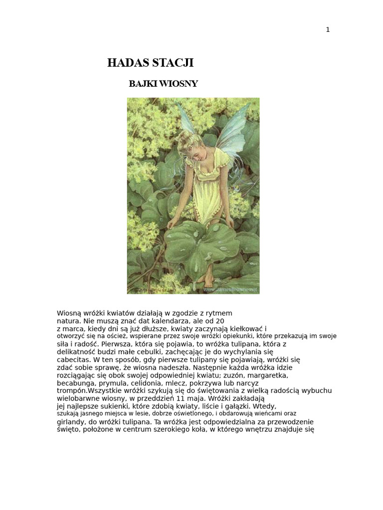 Wróżki Pór Roku | PDF