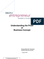 Understand A Proof of Business