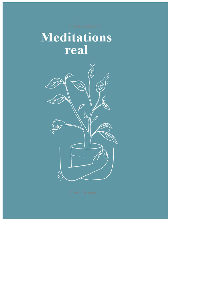 Ebook Real Meditations | PDF | Thought | Meditation