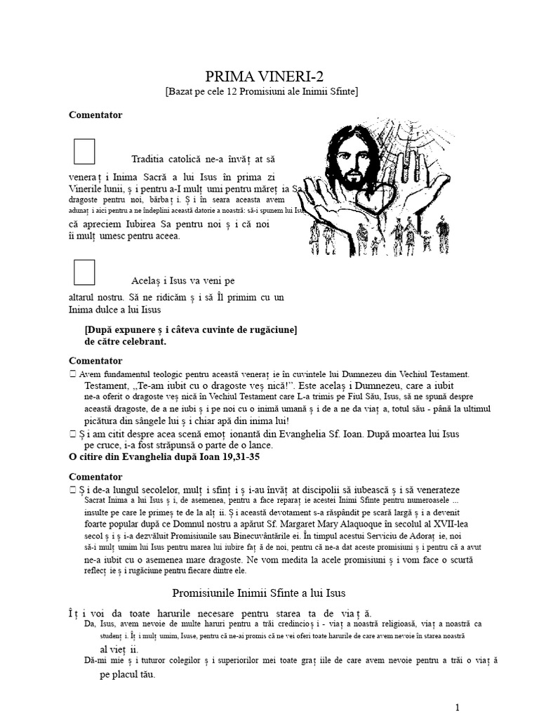 12 Promisiuni Ale Inimii Sfinte | PDF
