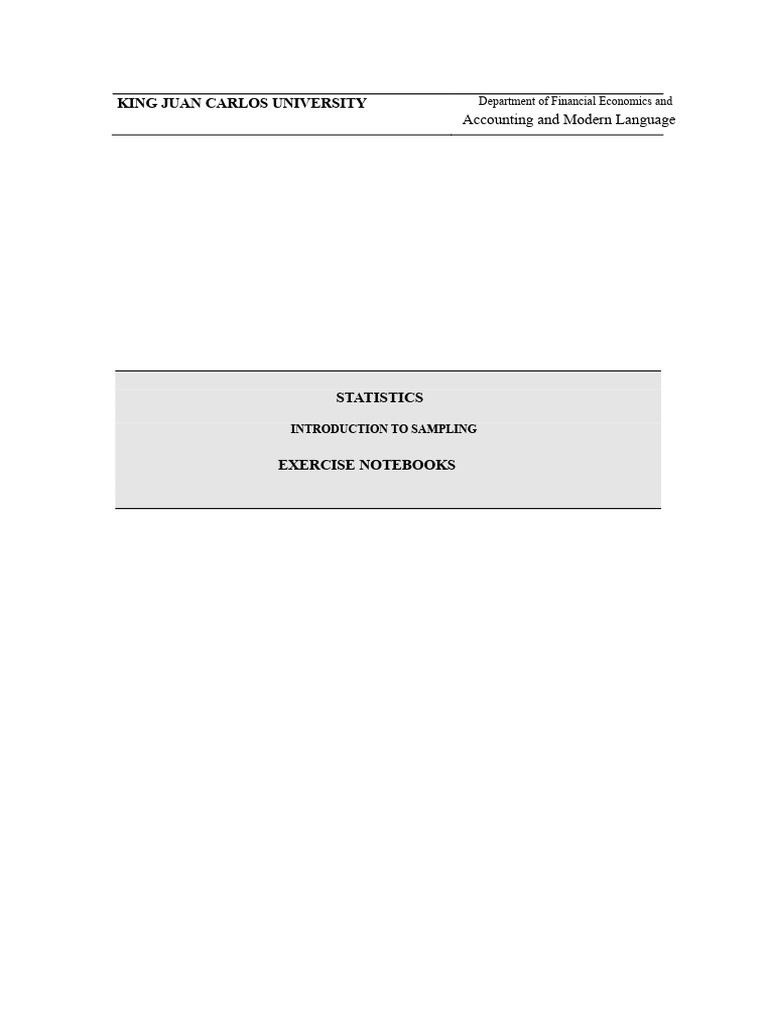 Sampling Analysis and Confidence Intervals | PDF | Sample Size ...