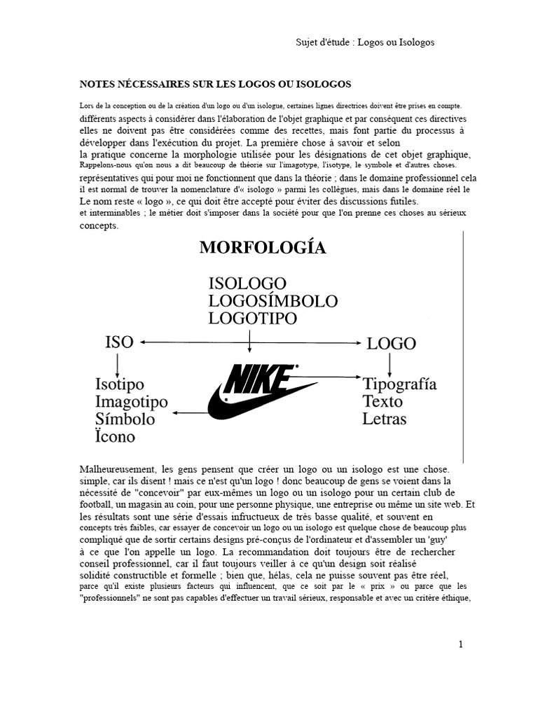 Guide sur la création de logos et isologos | PDF | Logos | Marque