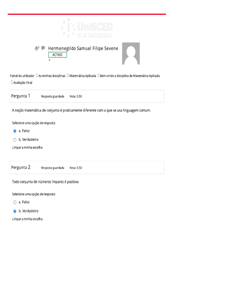 Final Evaluation - Applied Mathematics | PDF