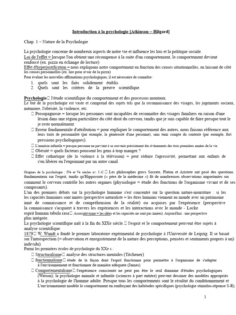 Introduction à la psychologie moderne | PDF | Psychologie | Couleur