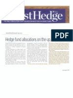 Invest Hedge Re Hedge Fund Allocations July 2010