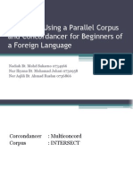 Concordancer in Corpus Linguistics - Synopsis Empirical Research