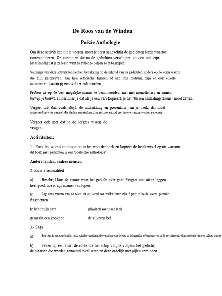 De Windroos | PDF
