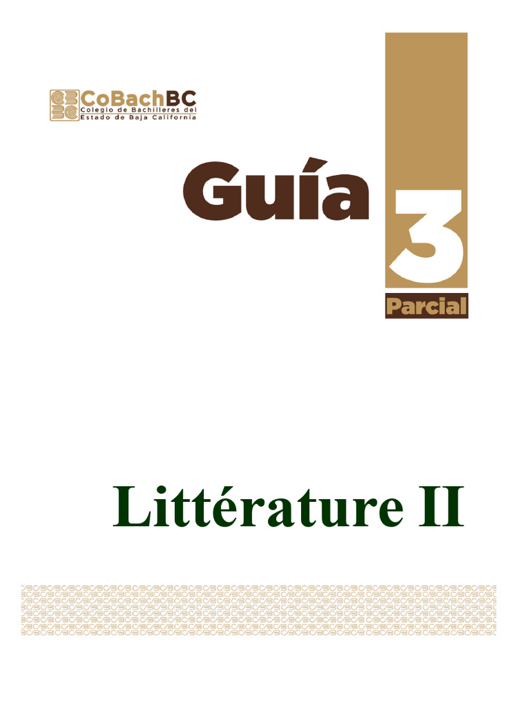 Guide d'Études pour Littérature II | PDF | Poésie | Dissertations