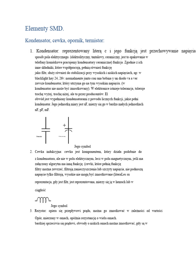 Elementy SMD | PDF