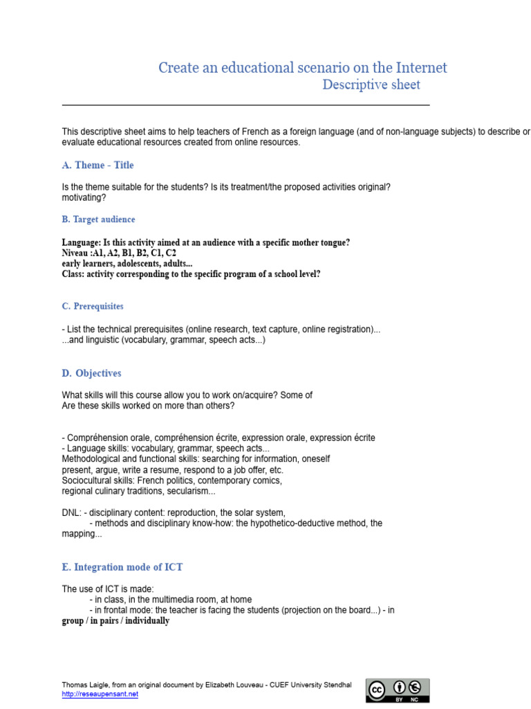 Educational Sheet | PDF | Educational Technology | Reading Comprehension