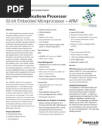 32-Bit Embedded Microprocessor - ARM: i.MX233 Applications Processor