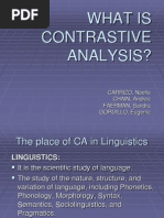 Download What is Contrastive Analysis by Euge Gordillo SN91211370 doc pdf