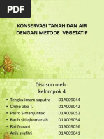 Download Kelompok 4 Konservasi Tanah Dan Air Dengan Metode Vegetatif by Pf F SN91211616 doc pdf