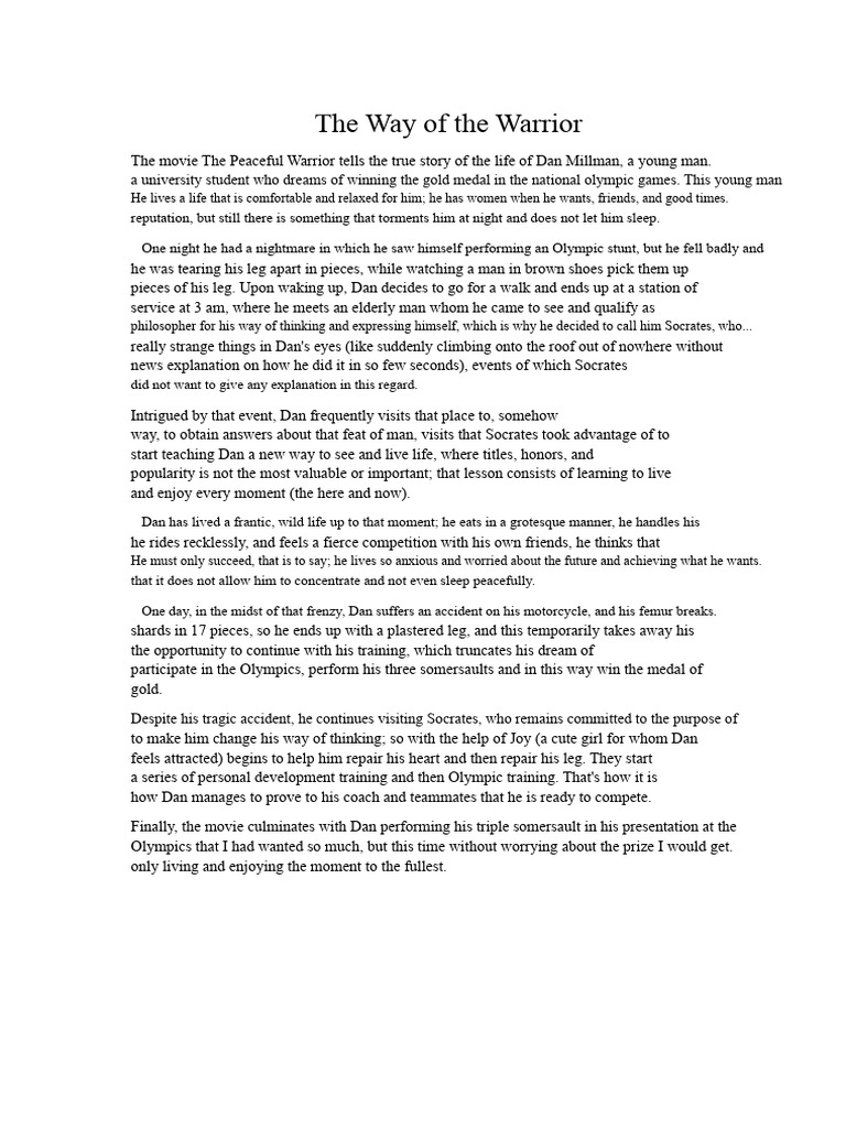 The Warrior's Path | PDF