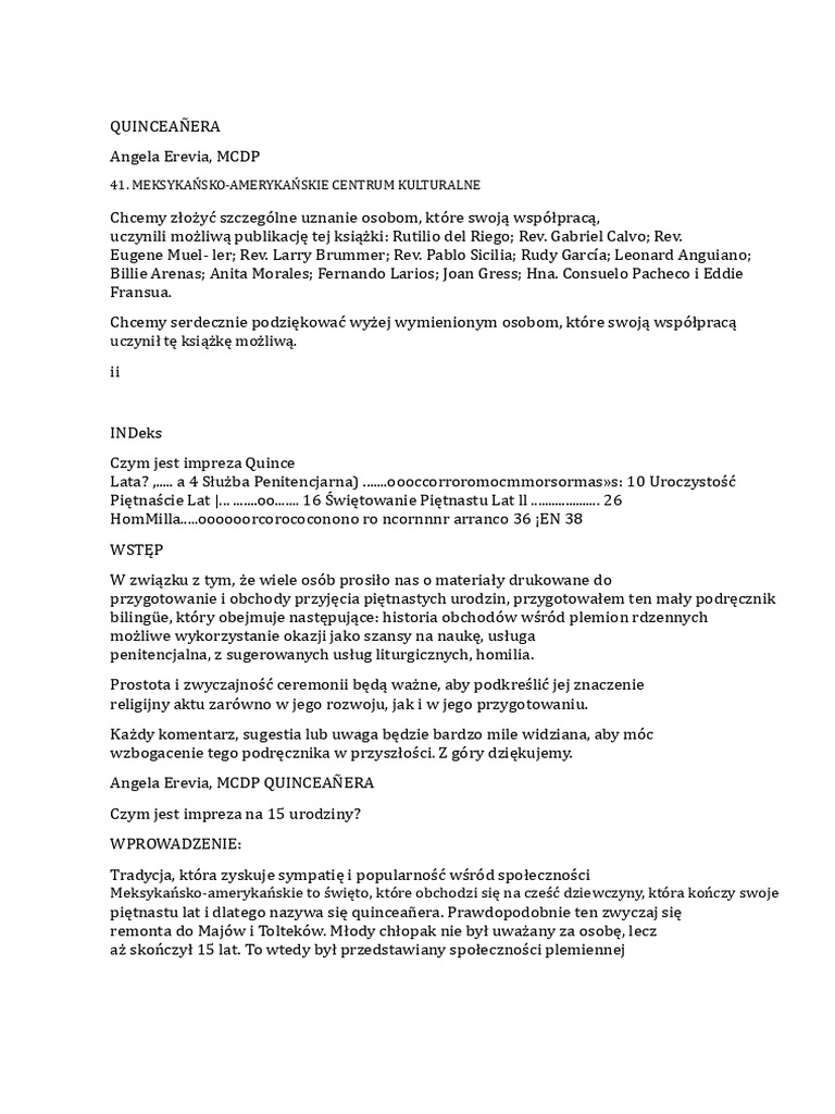 Quinceañera | PDF