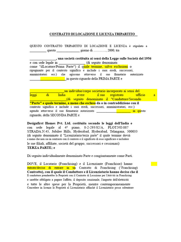 Accordo Tripartito | PDF