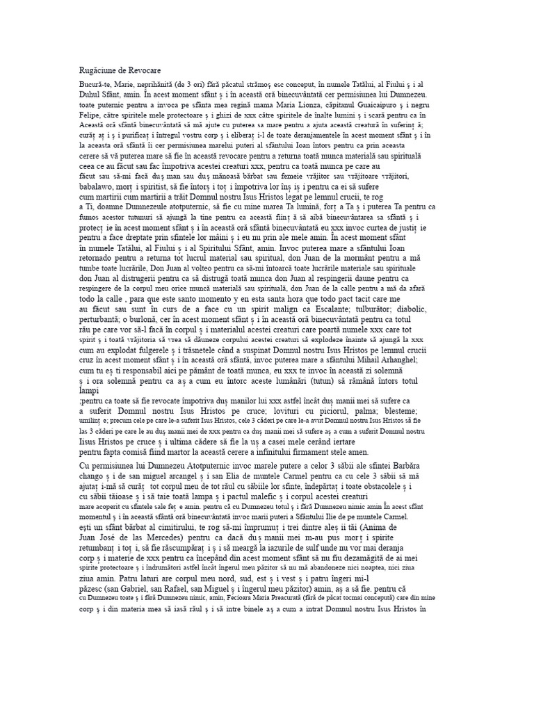 Cerere de Revocare | PDF