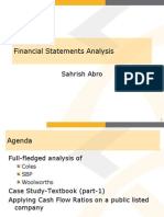 Financial Statements Analysis: Sahrish Abro