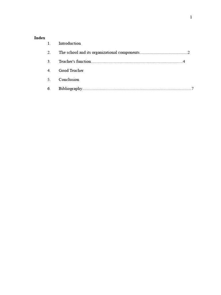 School Organization and Teacher Roles | PDF | Teachers | Pedagogy