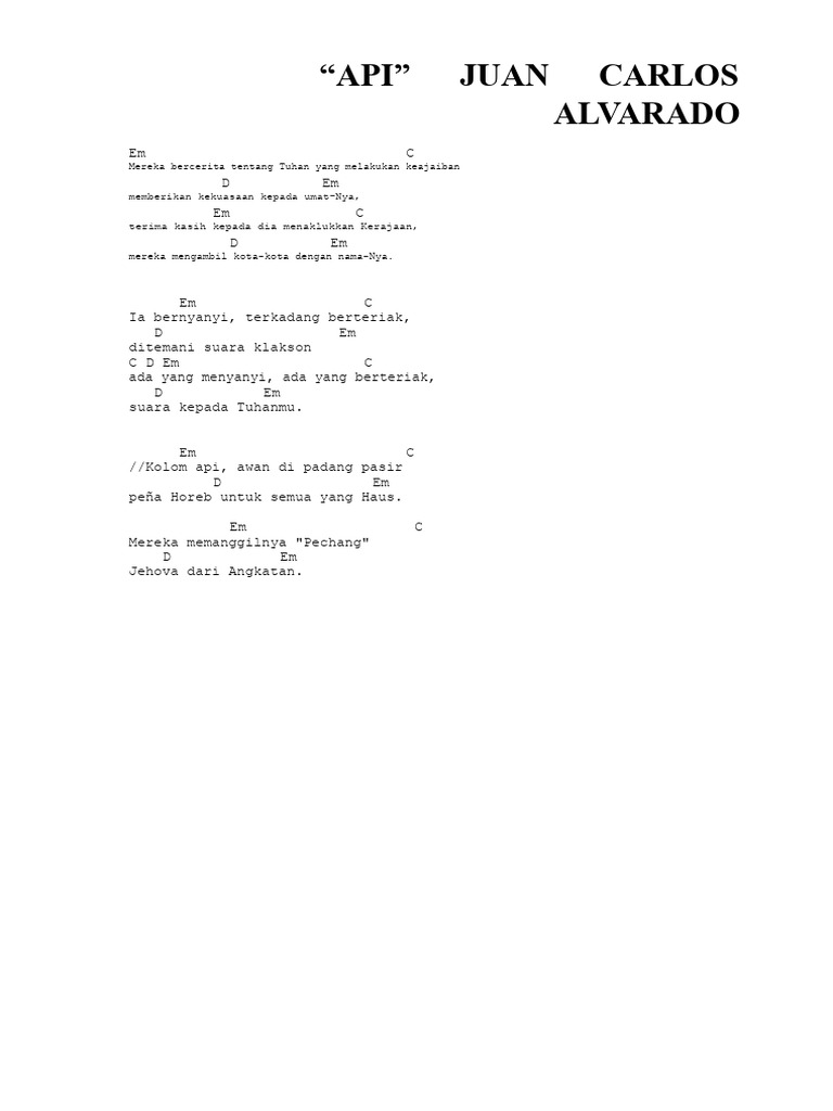 Apik Api Gitar | PDF