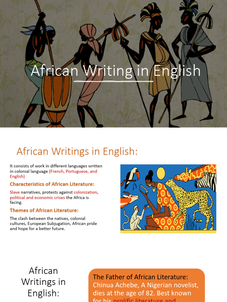 African Writing in English | PDF | African Literature