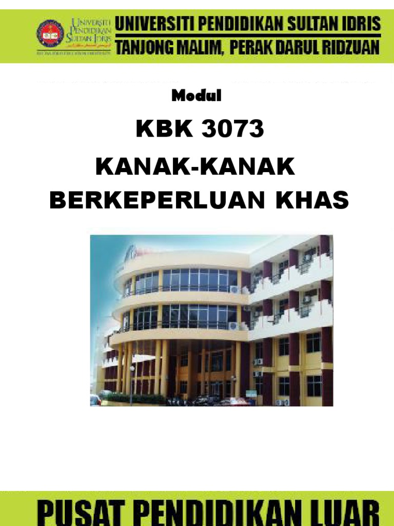 Kbk3073 Kanak Kanak Berkeperluan Khas Pdf