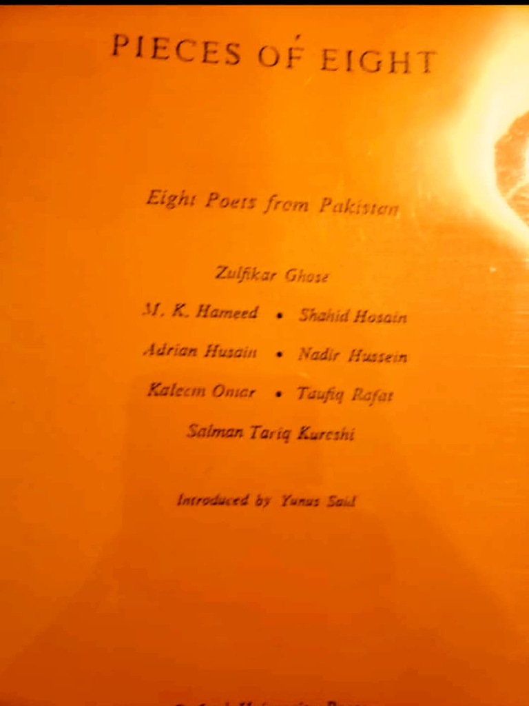 Pieces of Eight (SA LIT Poetry) | PDF