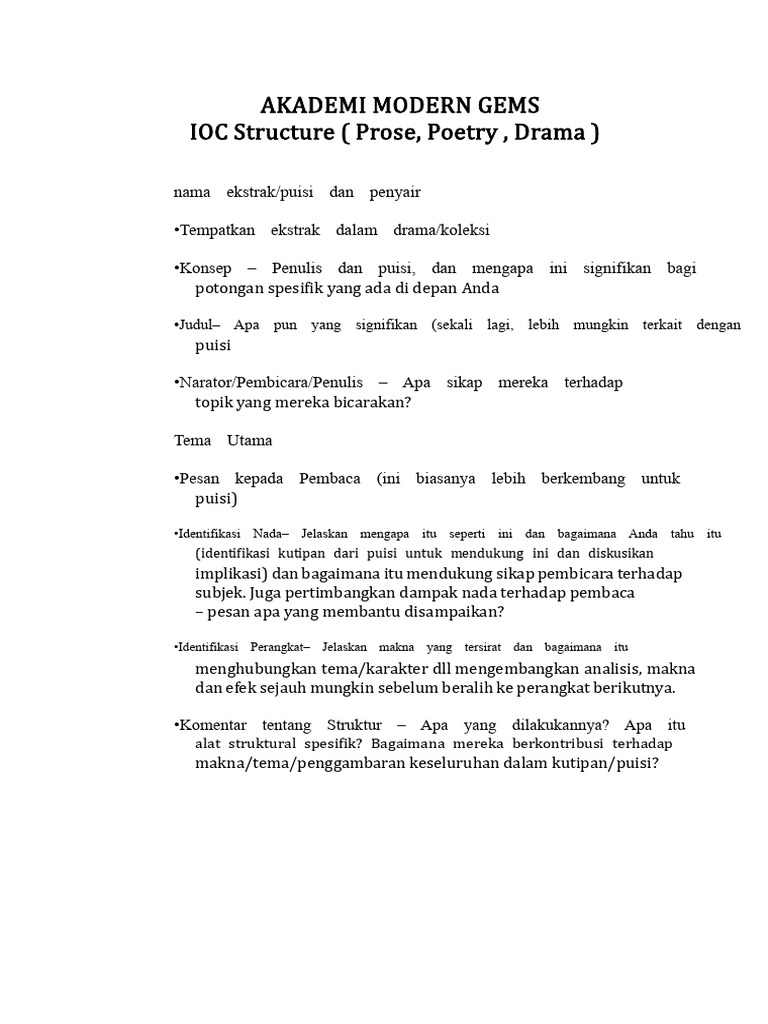 IOC Structure PDF | PDF