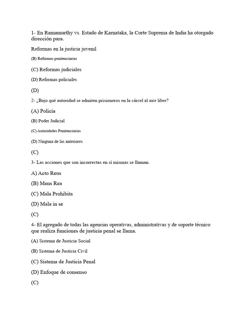 Reformas en Justicia Penal y Juvenil | PDF | Criminología | Crímenes