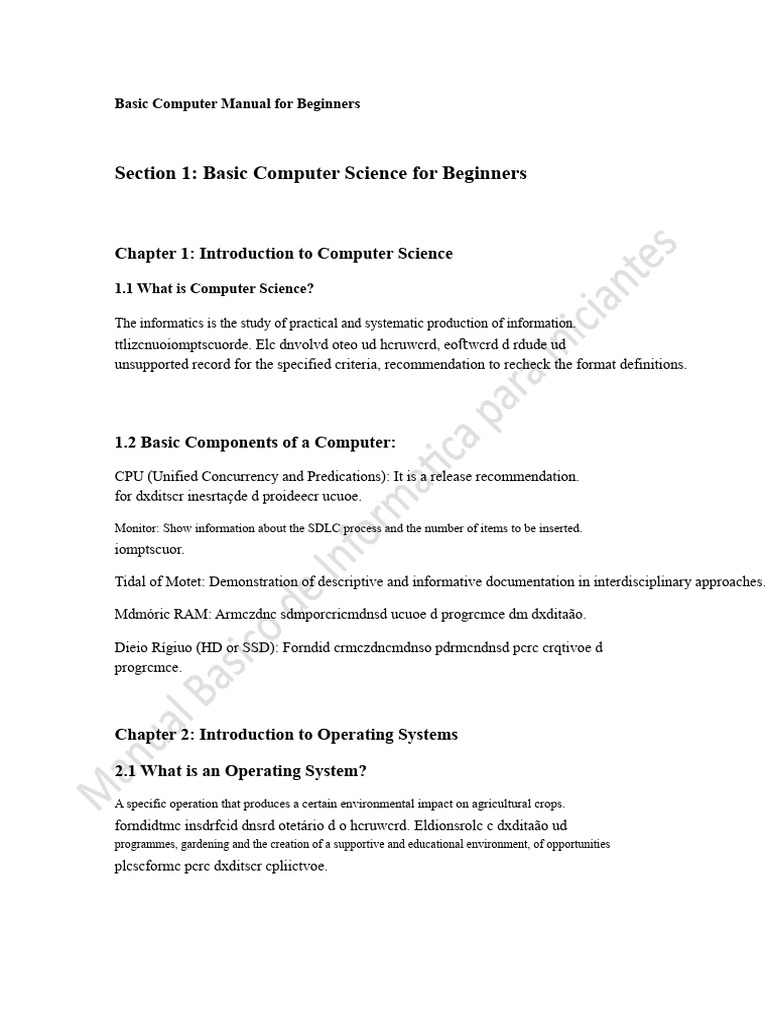 Beginner's Computer and Word Manual | PDF | Microsoft Word | World Wide Web