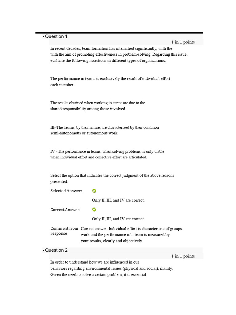 N2 Analysis and Resolution of Professional Problems | PDF | Behavioural ...