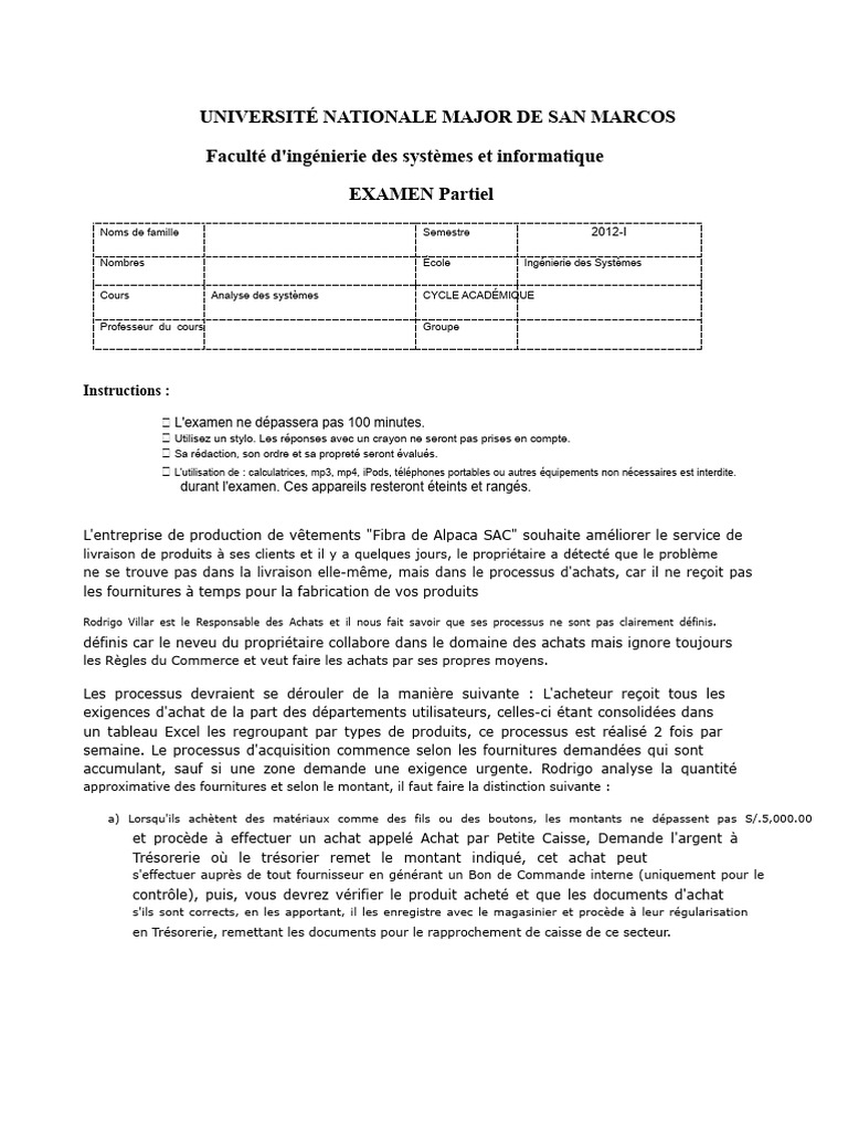 Modélisation UML des Processus d'Achat | PDF | Cas d'utilisation