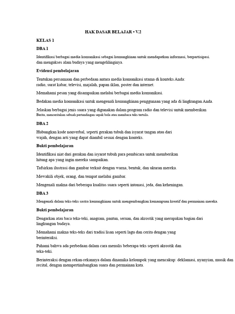 Dba 1° | PDF