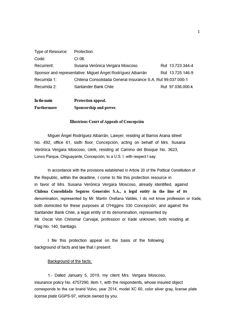 Format For Protection Resource | PDF | Insurance | Justice