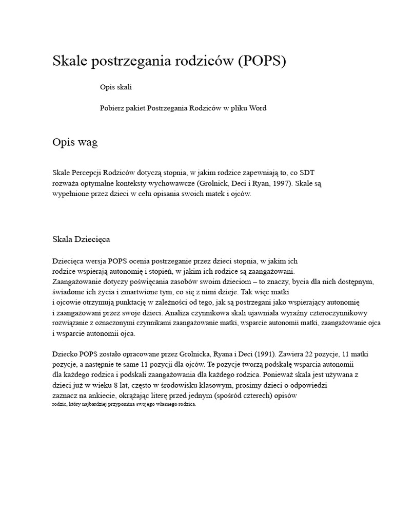 Pops Pełny | PDF