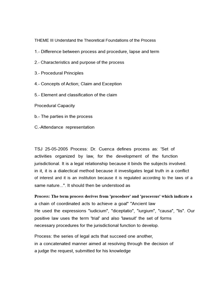 Understanding Legal Processes and Procedures | PDF | Lawsuit ...