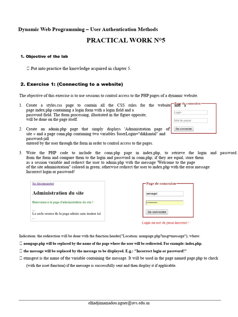 User Authentication in Dynamic Web Apps | PDF | Login | Http Cookie