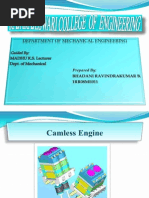 Download Camless Engine  Presentation by Ravi Bhadani SN91228820 doc pdf