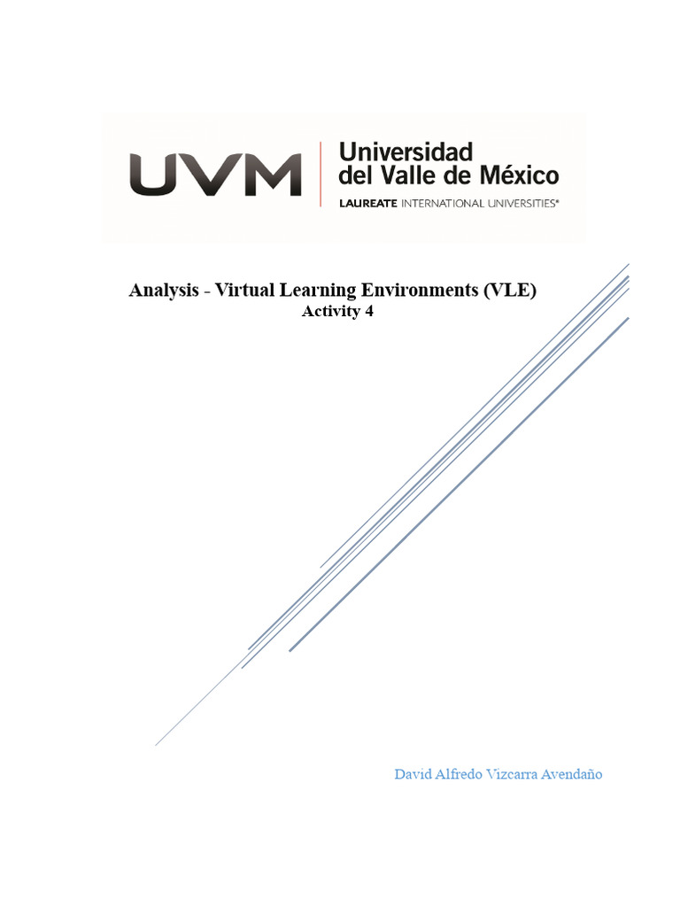 Analysis of Virtual Learning Environments | PDF | Learning | Distance ...