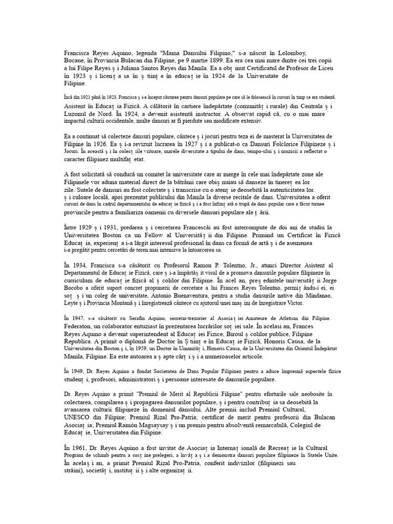 Frances Reyes Aquino | PDF