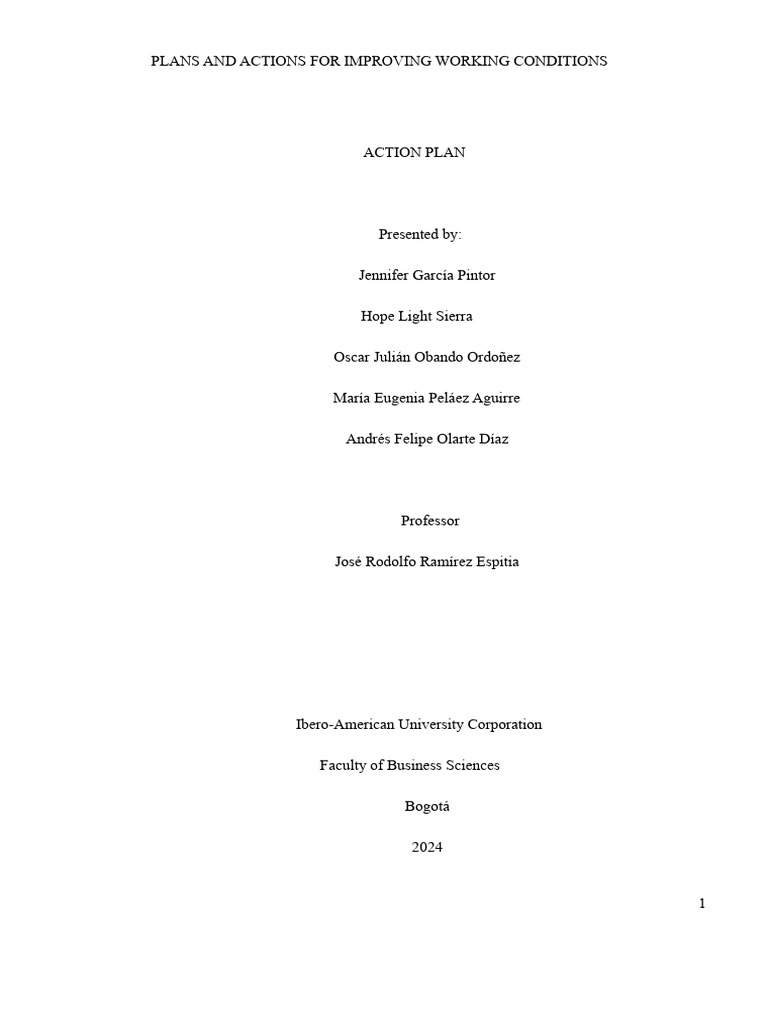 Activity 4 - Phase II. Action Plan | PDF | Risk | Risk Management