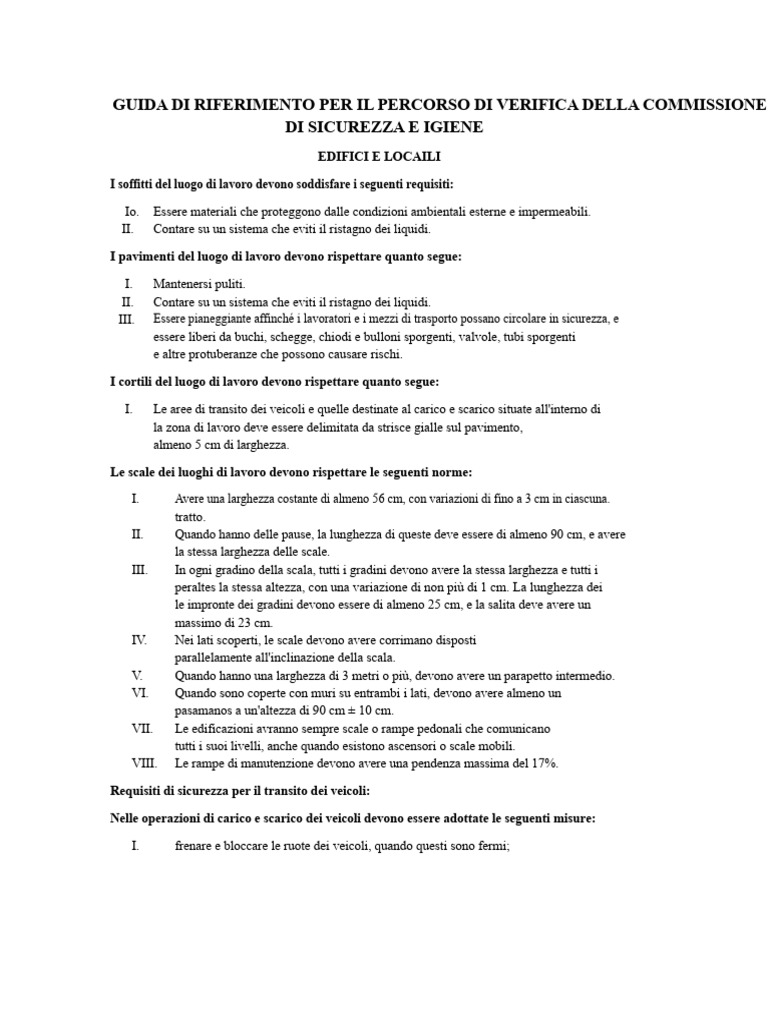 Guida Di Riferimento Per Il Percorso Di Verifica Della Commissione Di ...