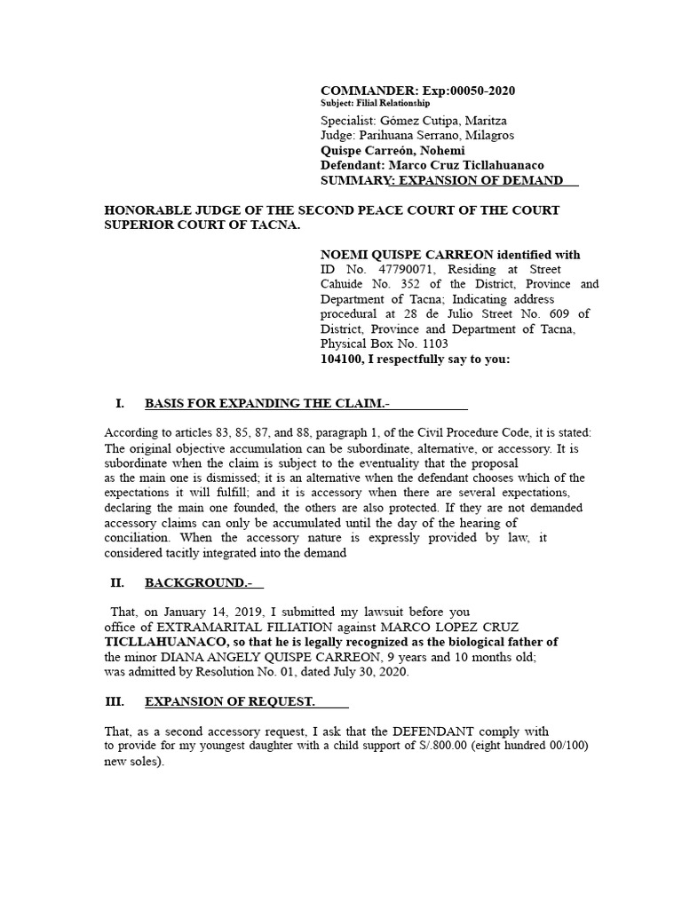 Expansion of Demand | PDF | Lawsuit | Public Law