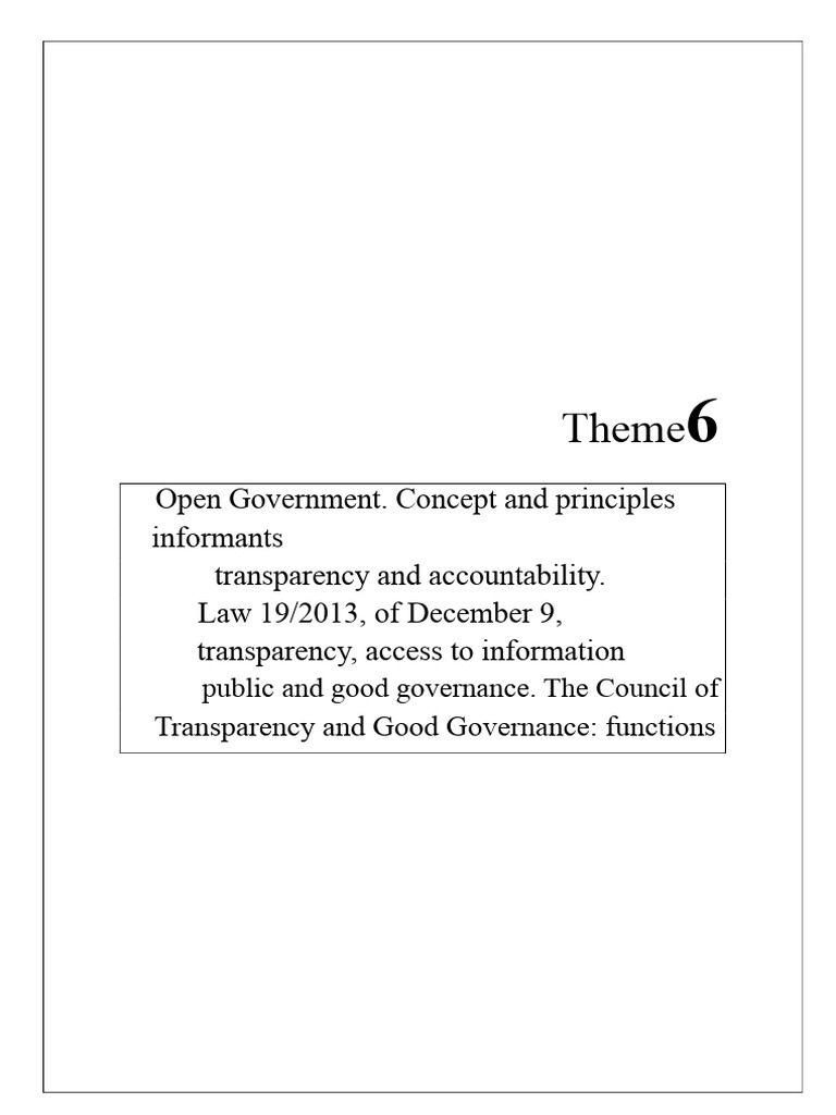 Open Government Principles and Practices | PDF | Governance | Democracy