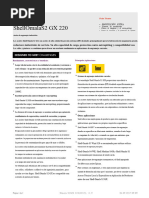 Ficha Técnica de Shell Omala 220 | PDF | Engranaje | Lubricante