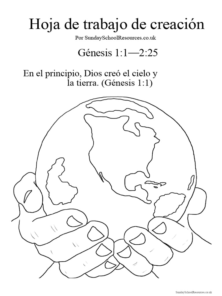 Actividades sobre la Creación de Dios | PDF | Jardín del Edén | Libro ...